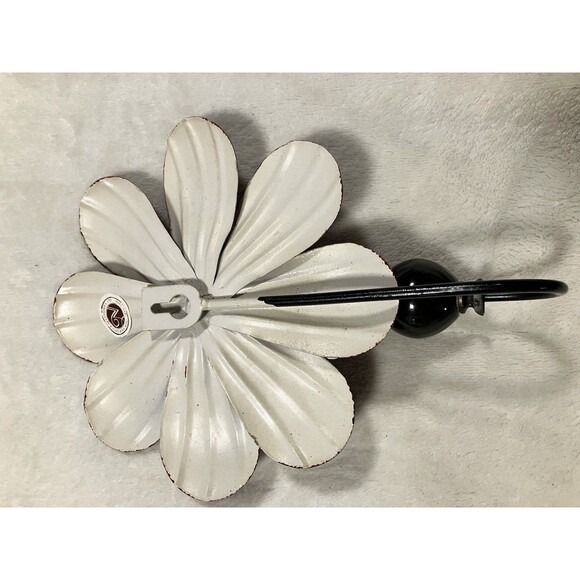 Metal Daisy Floral Bathroom Wall Hook Boho Flower Cottage Core Farmhouse - Picture 6 of 6